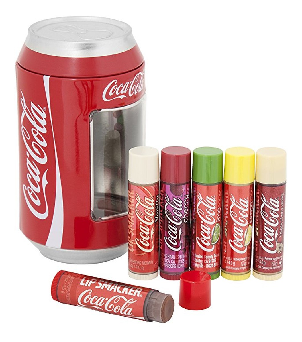 Collection błyszczyki do ust Coca-Cola Mix 6x4g