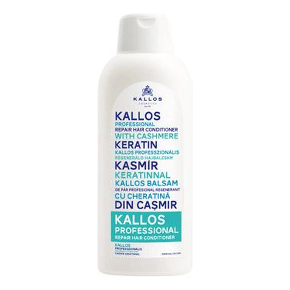 Kallos Professional Repair Hair Conditioner regenerujący balsam do włosów z keratyną i kaszmirem 1000ml