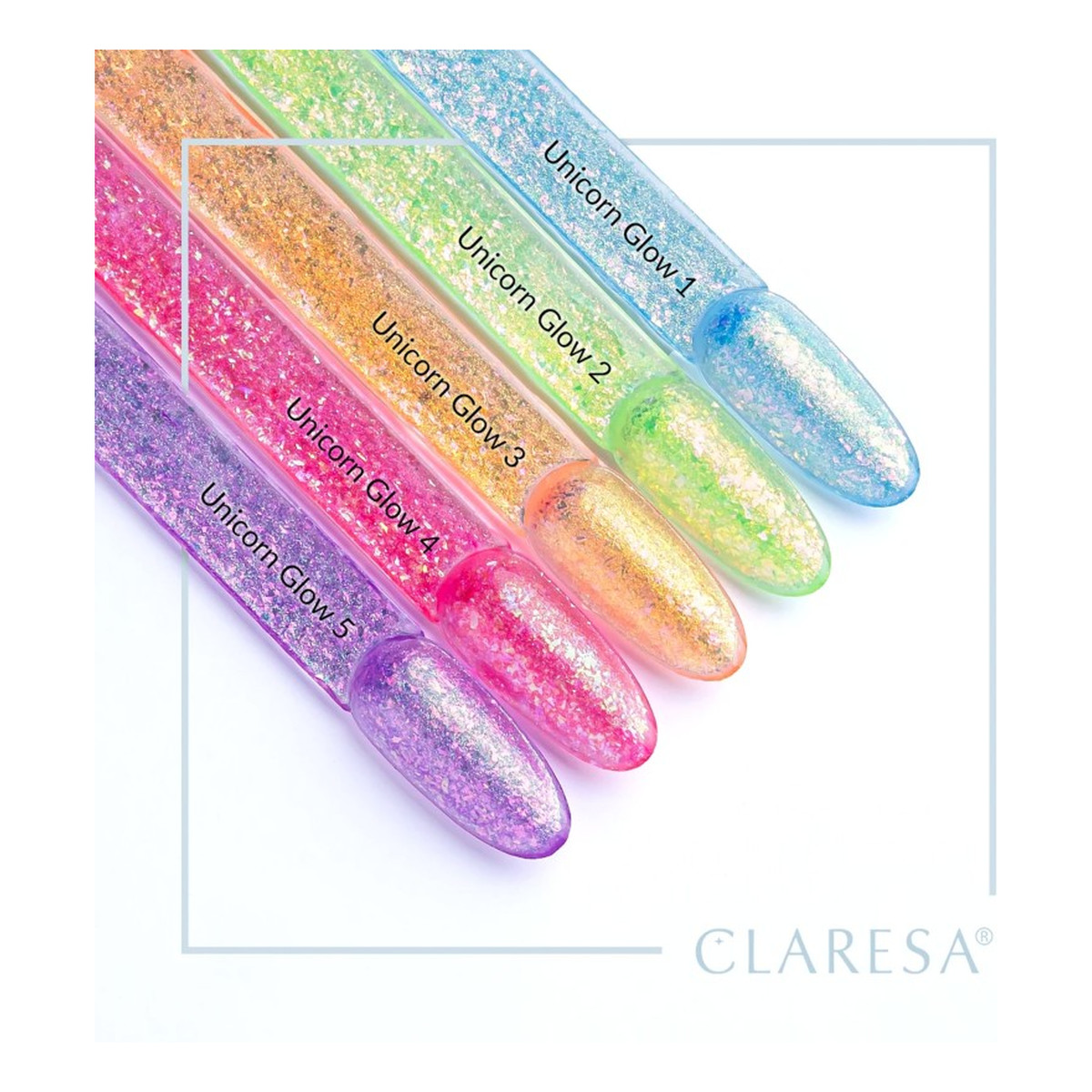 Claresa Unicorn Glow Color Soak Off UV/LED lakier hybrydowy 5g