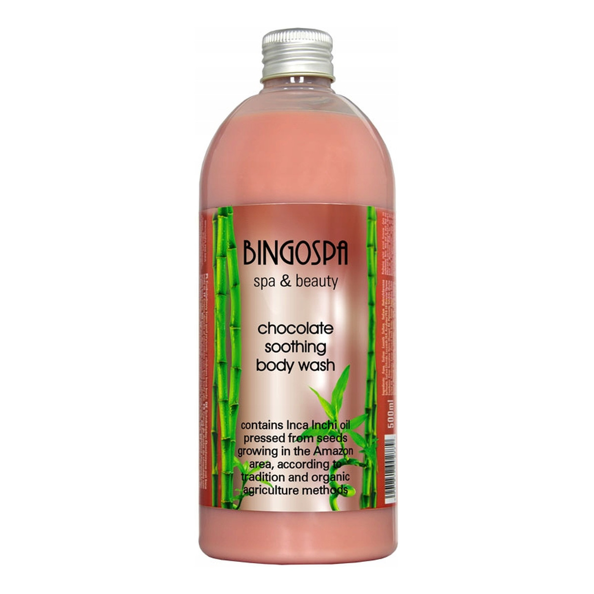 BINGOSPA spa & beauty Czekoladowy krem pod prysznic z olejkiem Inca Inchi 500ml