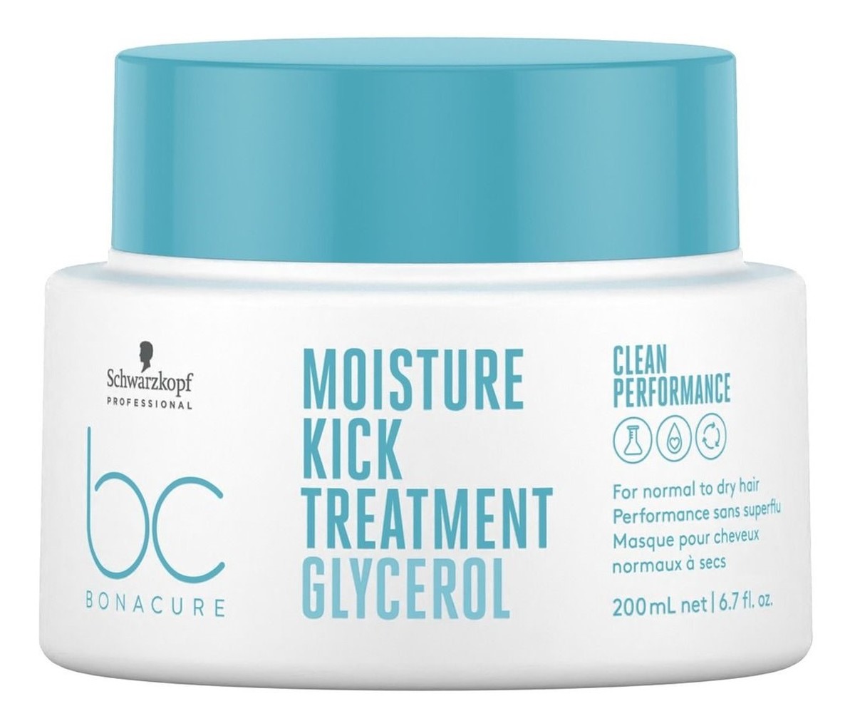 Bc bonacure moisture kick treatment nawilżająca maska do włosów normalnych i suchych