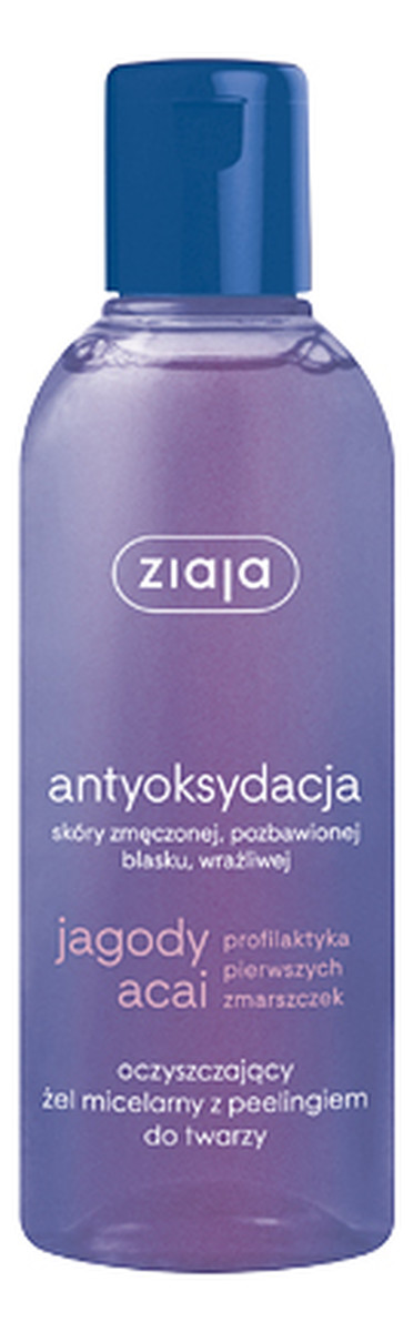 Oczyszczający Żel Micelarny Z Peelingiem Do Twarzy