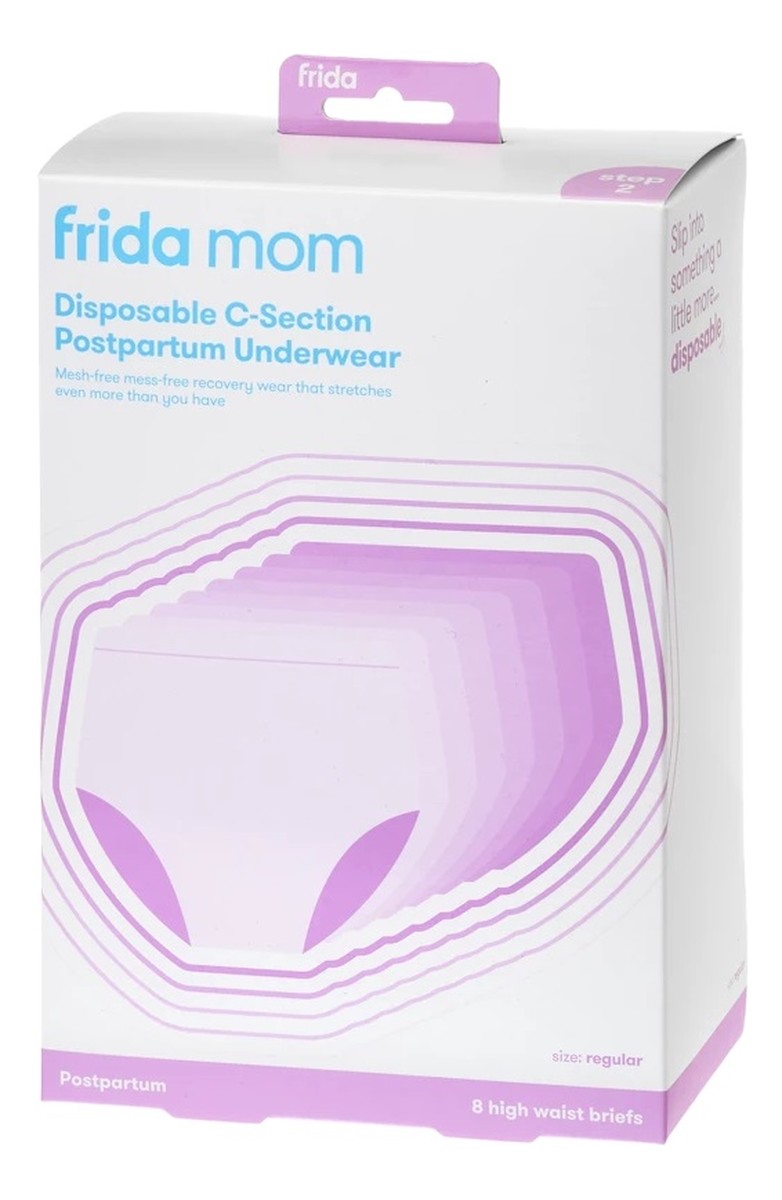 Mom jednorazowa bielizna poporodowa z wysokim stanem 8szt