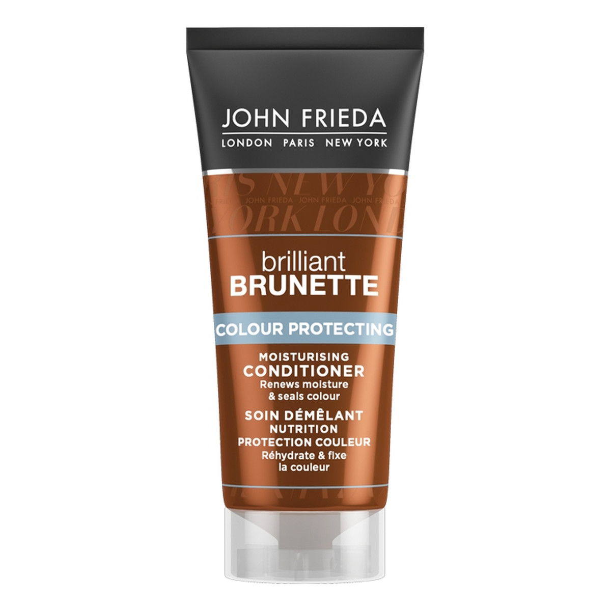 John Frieda Brilliant Brunette odżywka nawilżająca do brązowych włosów 250ml