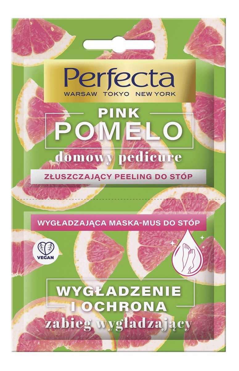 Pink Peeling złuszczający + maska mus wygładzająca do stóp