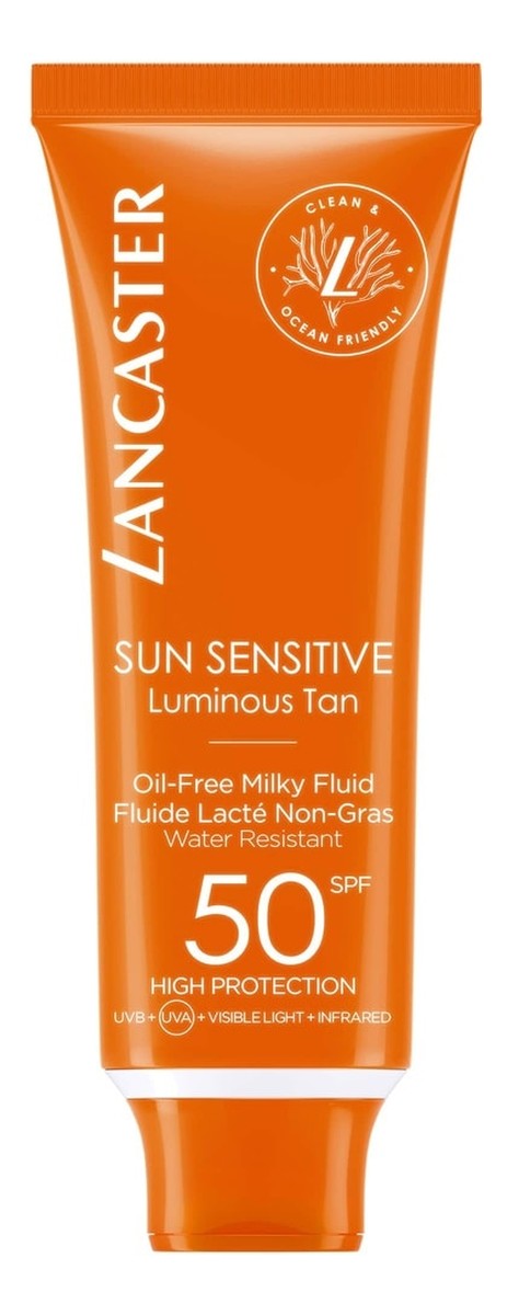 Sun Sensitive Oil-Free Milky Fluid SPF50 mleczko-fluid do opalania twarzy