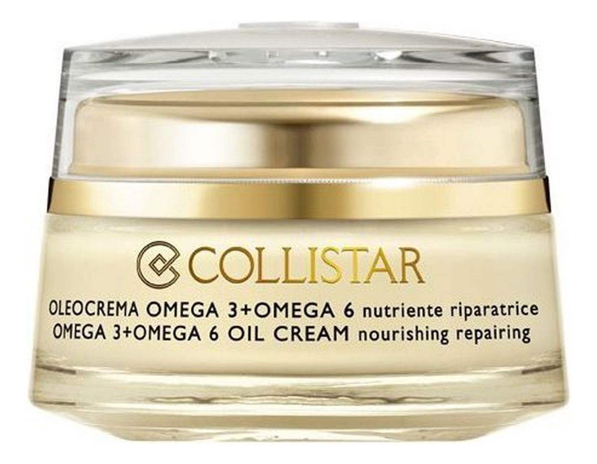 Oleocrema Omega 3+ Omega 6 Oil Cream Nourishing Repairing olejkowy krem do twarzy