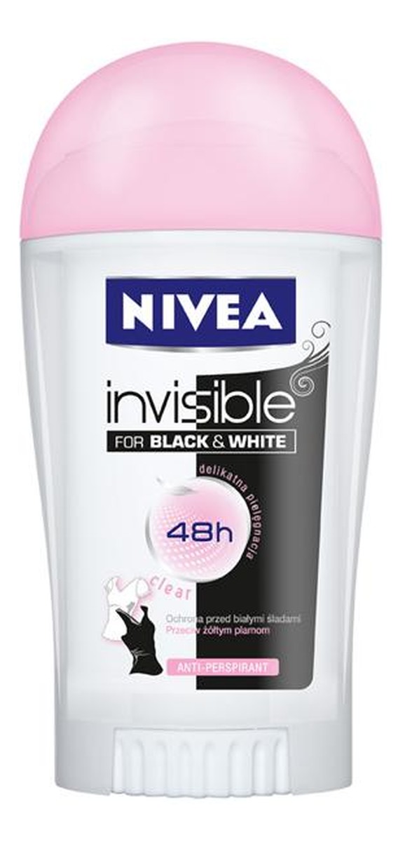 Dezodorant Invisible Clear Black & White Spray