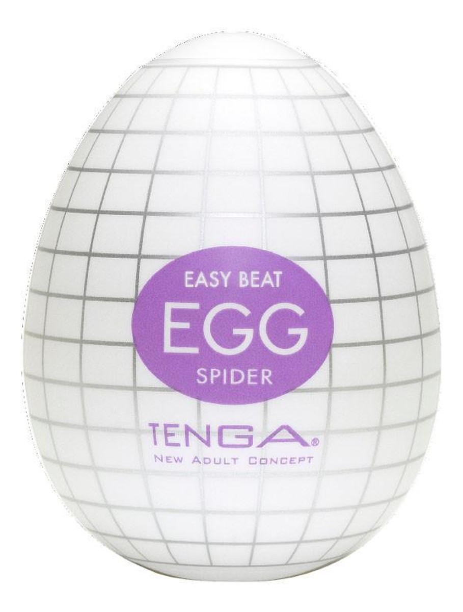 Easy beat egg spider jednorazowy masturbator w kształcie jajka