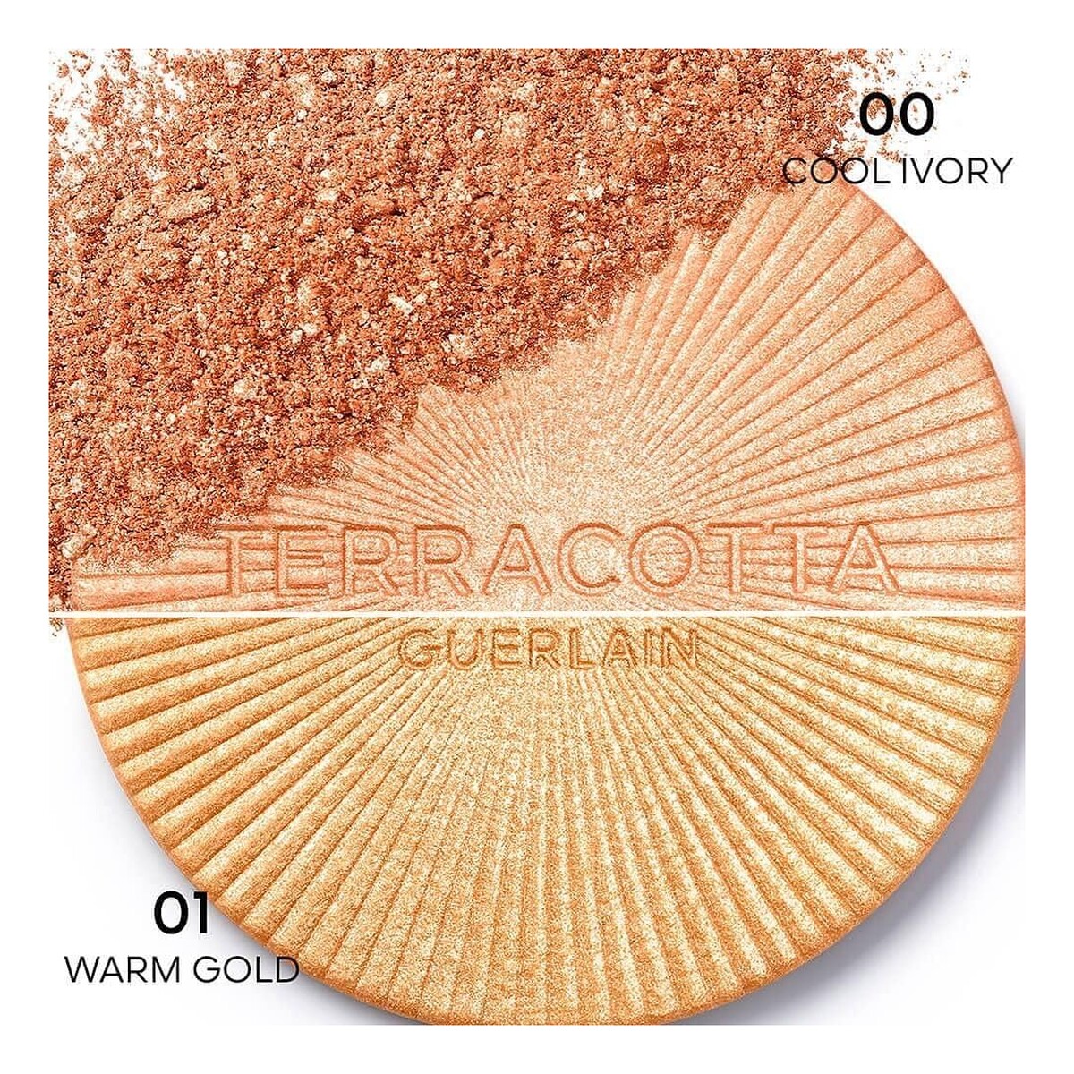 Guerlain Terracotta Rozświetlacz w kompakcie do twarzy Warm Gold 7g