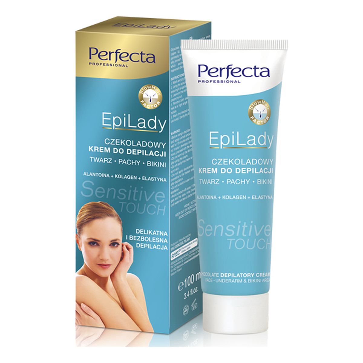 EpiLady Czekoladowy Krem Do Depilacji Miejsc Wrażliwych 100ml