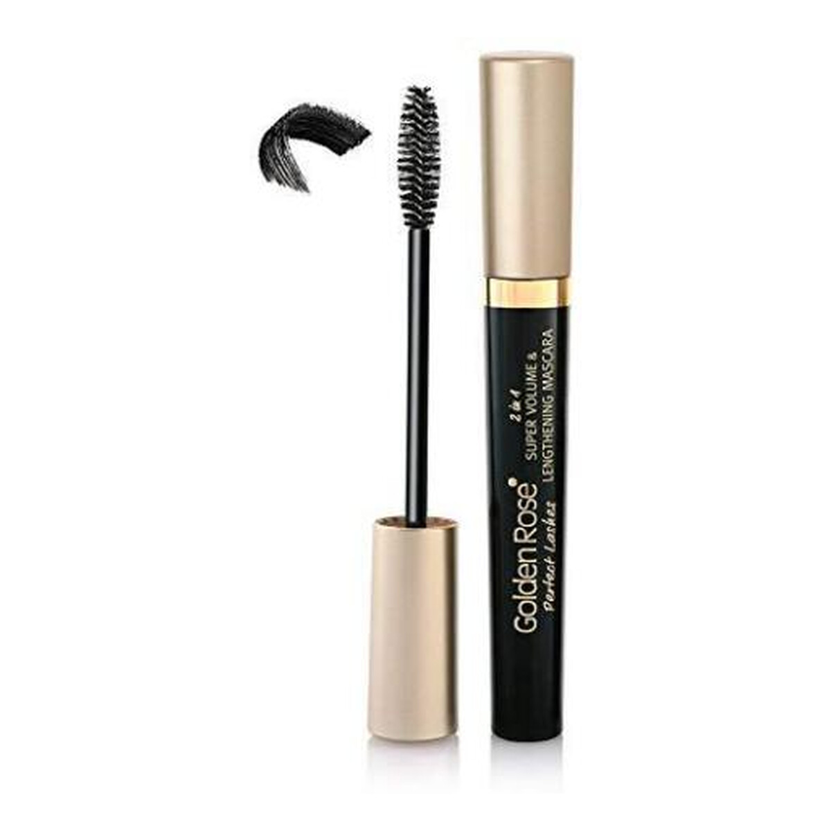 Golden Rose Mascara Lengthening Effect 2 in 1 Super Volume Perfect Lashes Tusz Do Rzęs