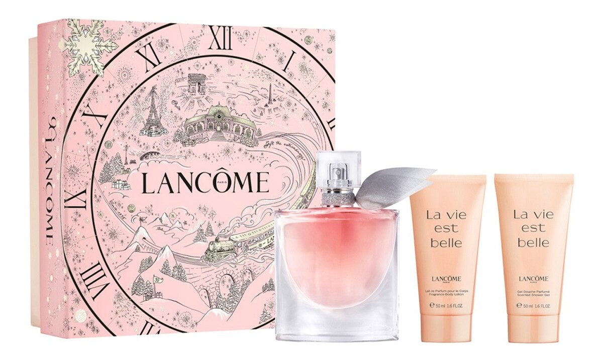 Zestaw woda perfumowana spray 50ml + balsam do ciała 50ml + żel pod prysznic 50ml