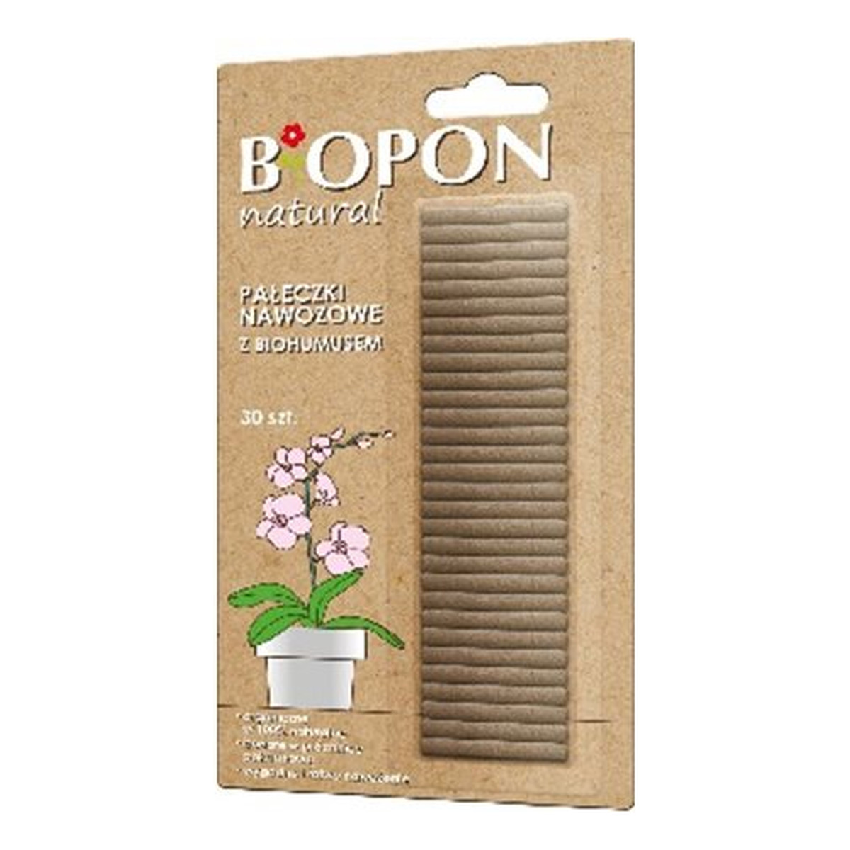 Biopon Pałeczki nawozowe z Biohumusem