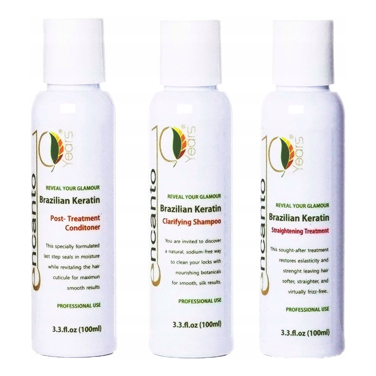 Encanto Zestaw Keratin Brasilian