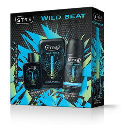 Sar str8 zś25 edt50+deo150 wild beat