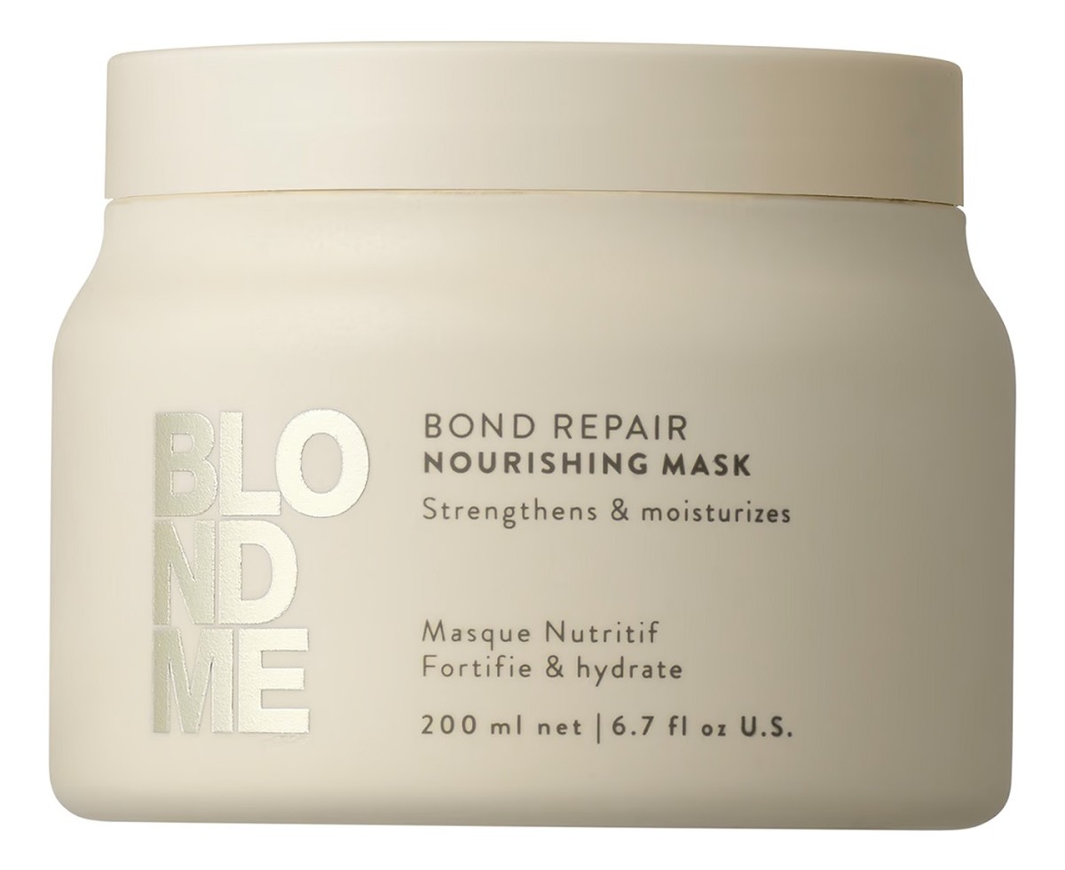 Blondme bond repair nourishing mask wzmacniająco-nawilżająca maska do włosów