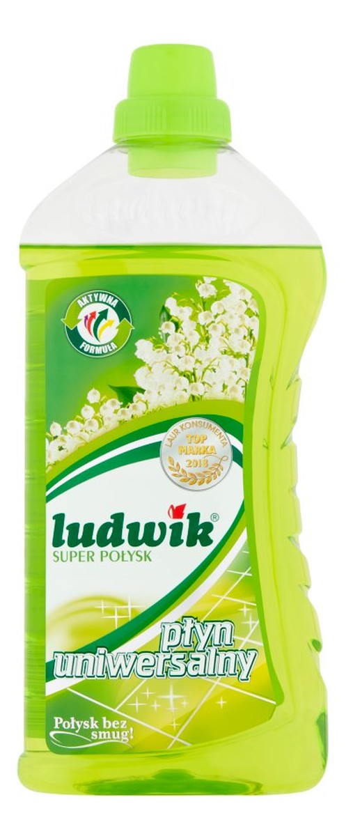 płyn uniwersalny super połysk o zapachu konwalii