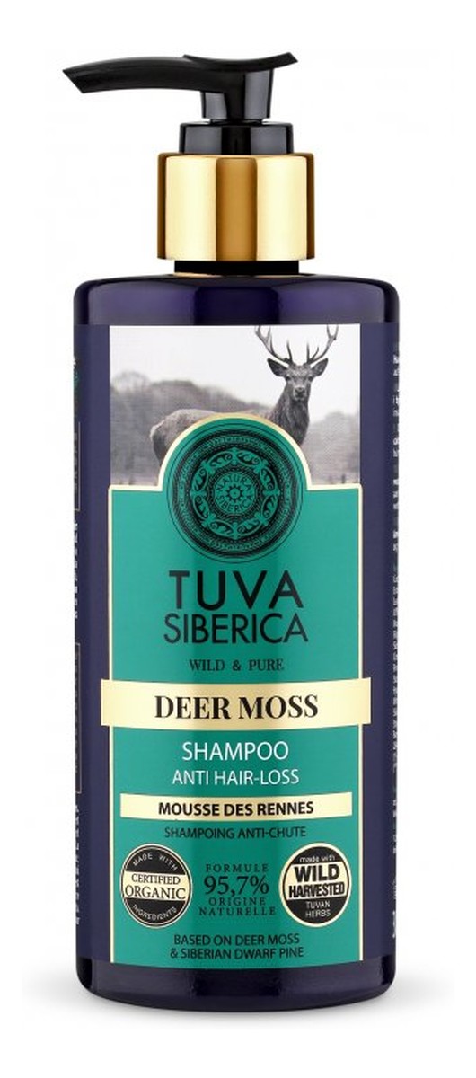 Deer Moss szampon pobudzający wzrost włosów