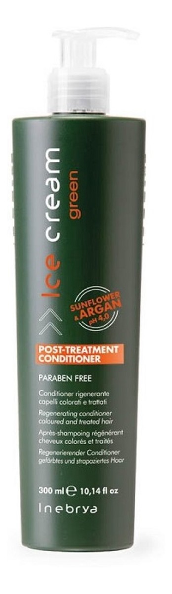 Ice cream green post-treatment conditioner odżywka do włosów osłabionych i zniszczonych zabiegami