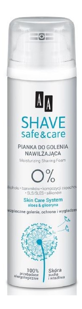 SAFE&CARE Pianka do golenia