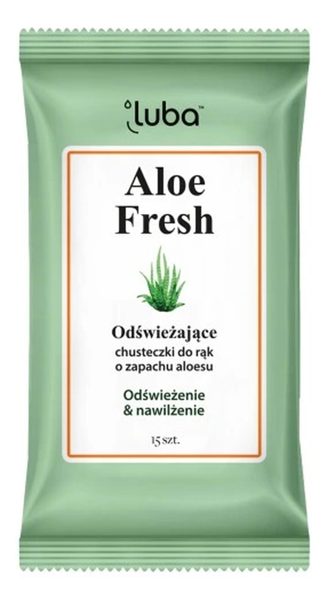 NAWILŻANE CHUSTECZKI ODŚWIEŻAJĄCE 15SZT