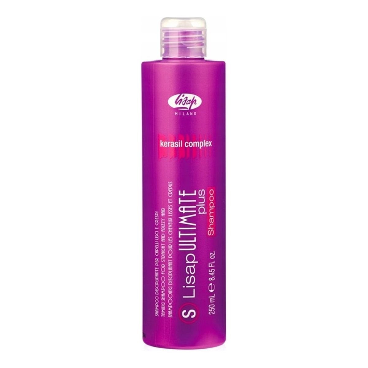 Lisap Ultimate szampon do włosów po prostowaniu i kręconych 250ml