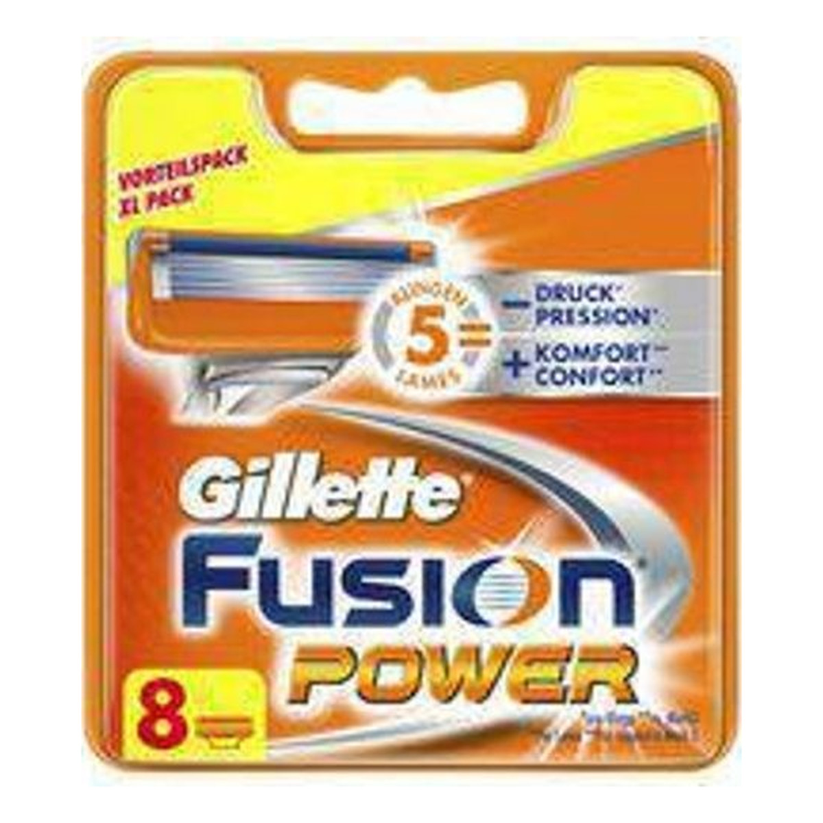 Gillette Fusion Power Wkłady do maszynki do golenia 8szt.