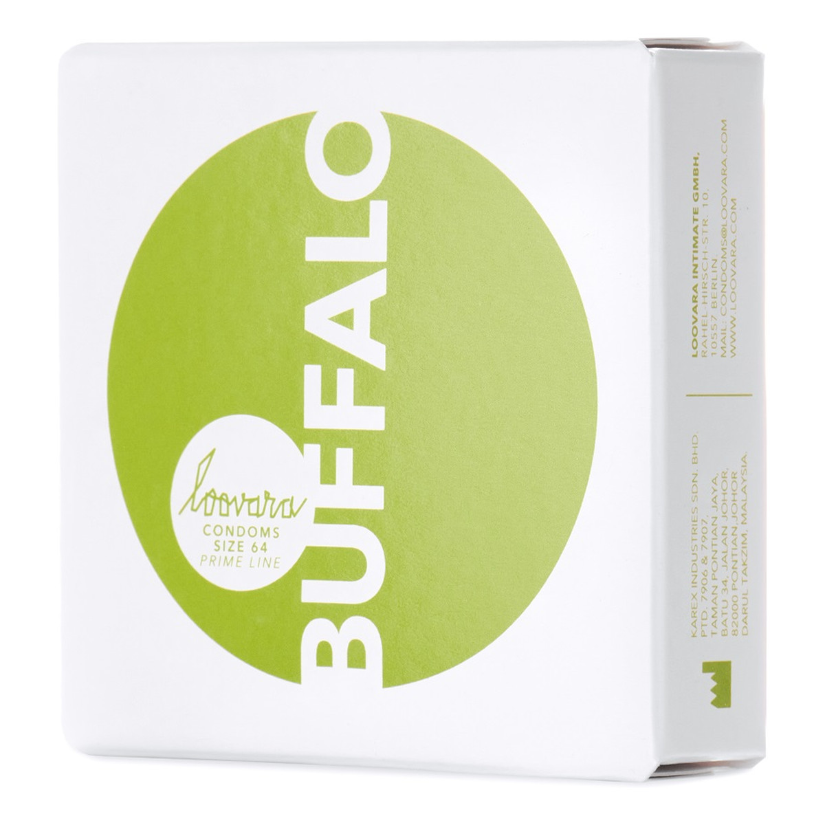 Loovara Power animal buffalo prezerwatywy 64mm 3szt.