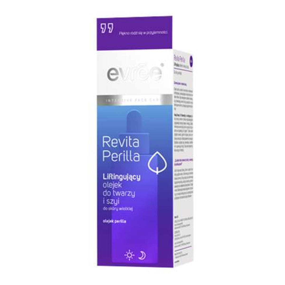 Evree Intensive Facial Care Revita Perilla Liftingujący Olejek Do Twarzy i Szyi 30ml