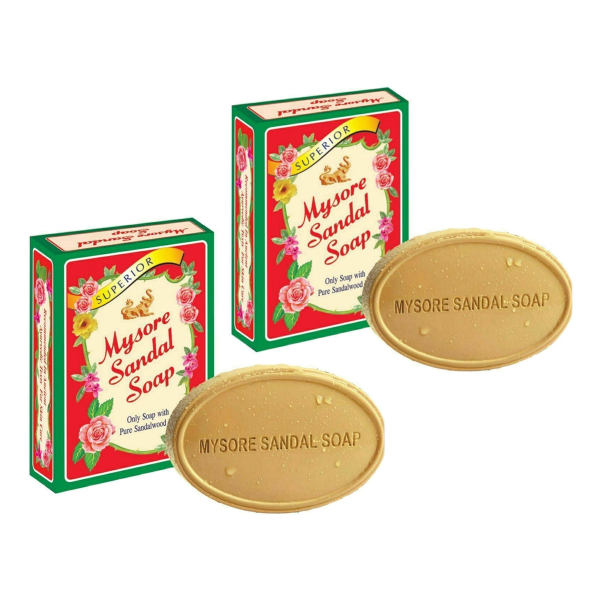 Mysore Mydło sandałowe Ajurwedyjskie 2x75g