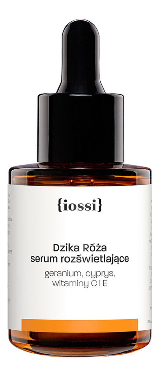 Serum rozświetlające z geranium cyprysem i witaminami C i E