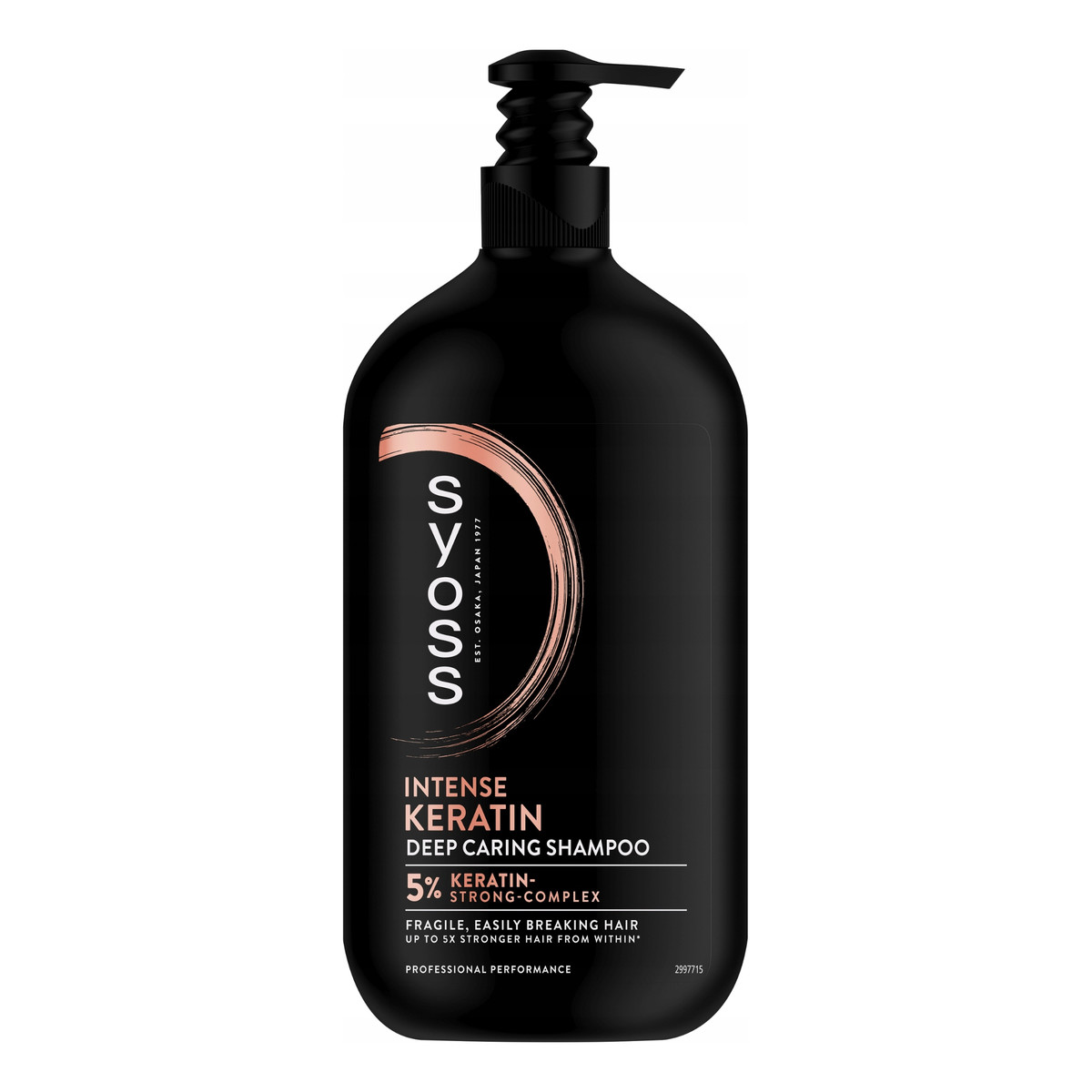 Syoss Keratin shampoo szampon do włosów słabych i łamliwych 750ml