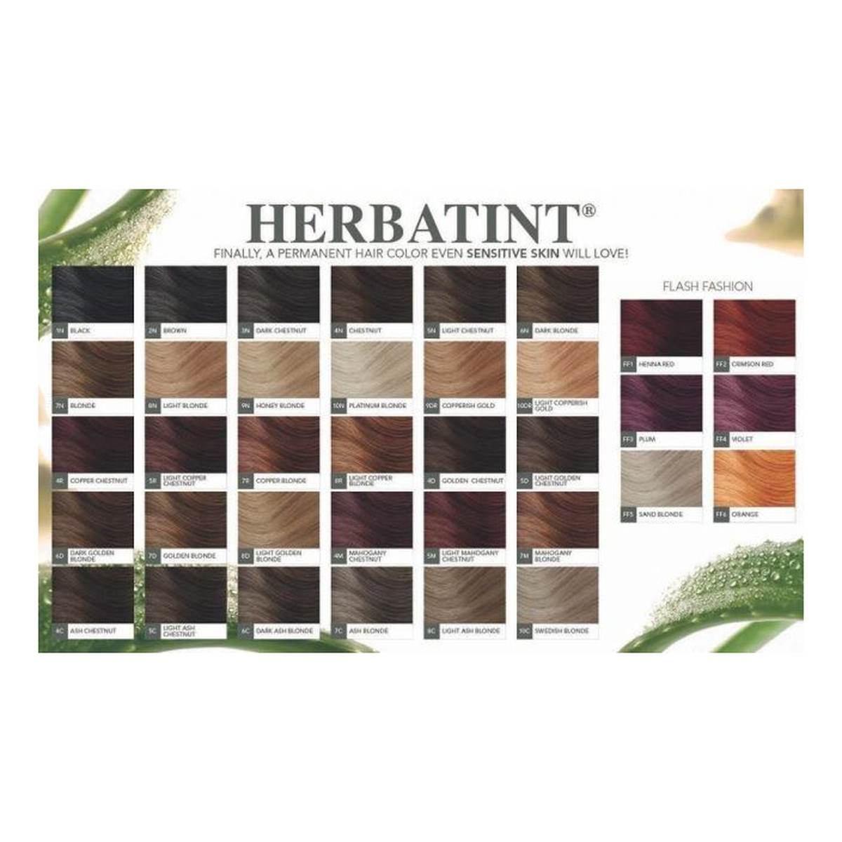 Herbatint Trwała Ziołowa farba do włosów 170ml