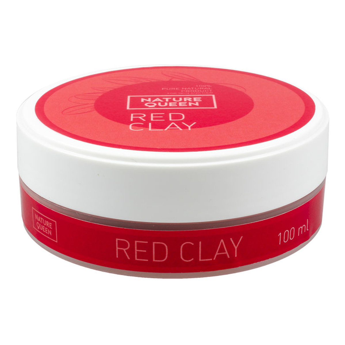 Nature Queen Red Clay Glinka Czerwona 100ml
