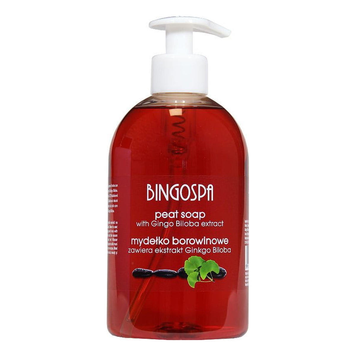 BINGOSPA Mydło w płynie borowinowe Ginkgo Biloba 500ml