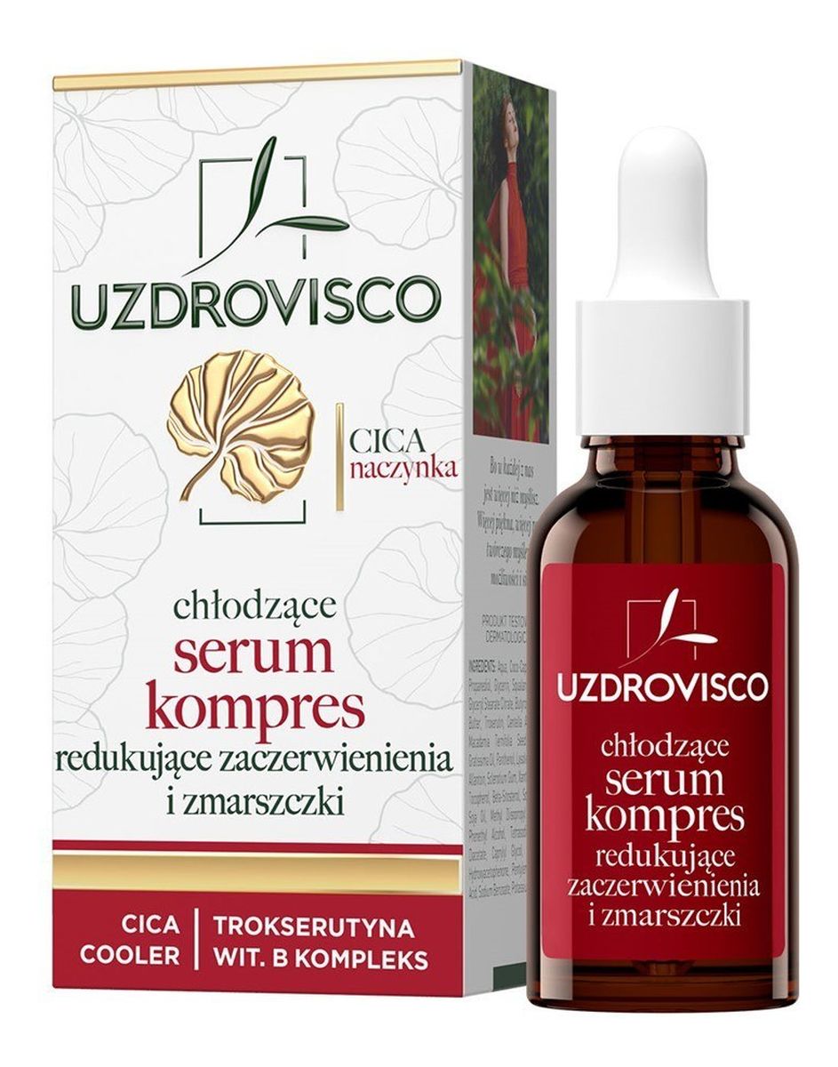 naczynka chłodzące serum kompres przeciw zaczerwienieniom i zmarszczkom