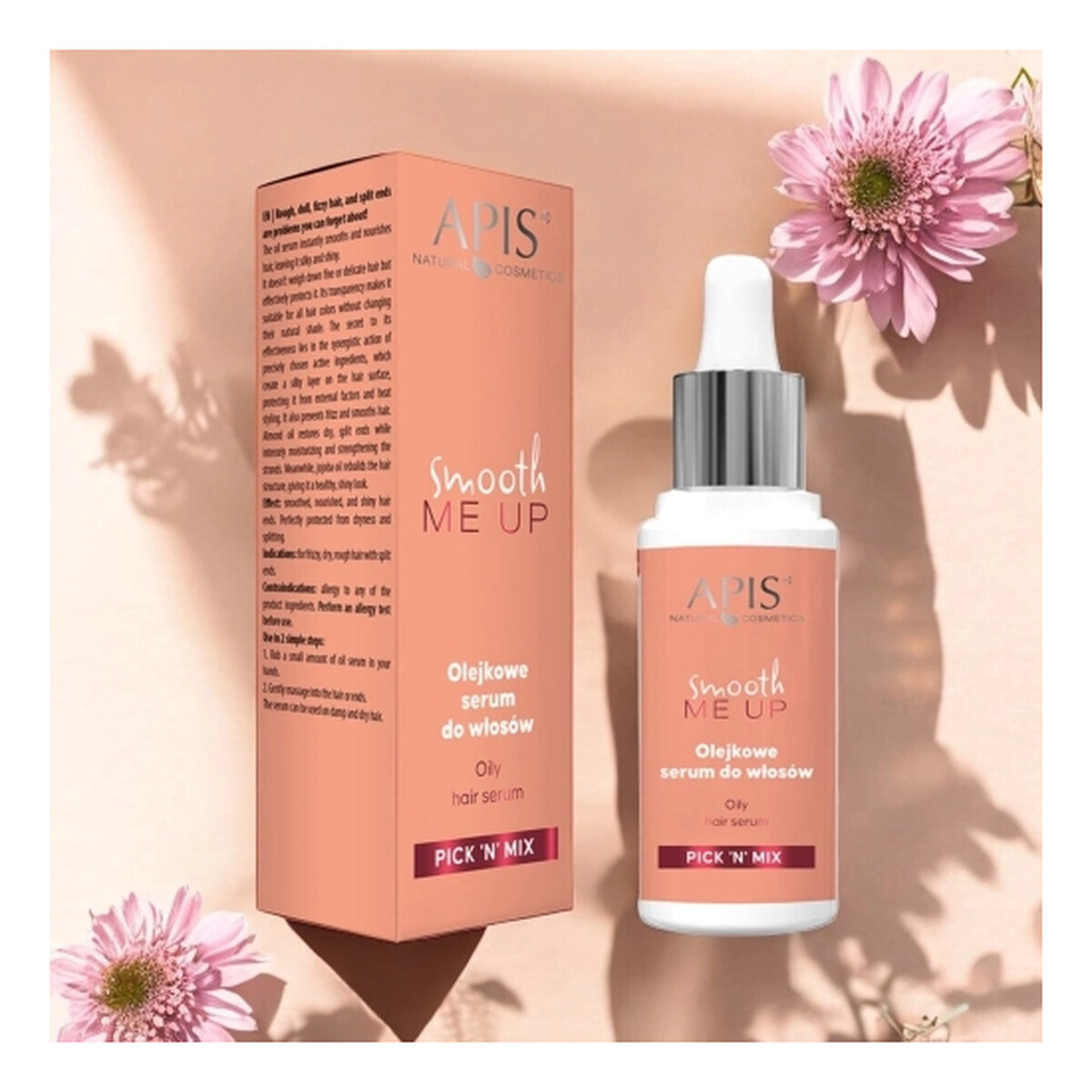 Apis PICK'N'MIX Olejkowe serum na końcówki włosów 30ml