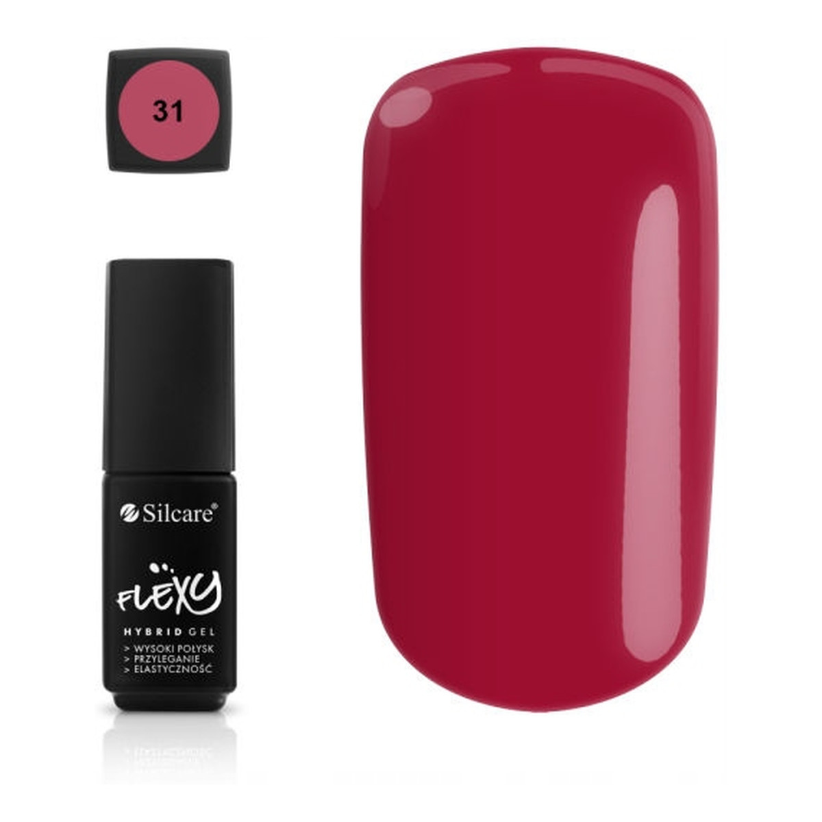 Silcare Flexy Hybrid Gel lakier hybrydowy 4.5ml