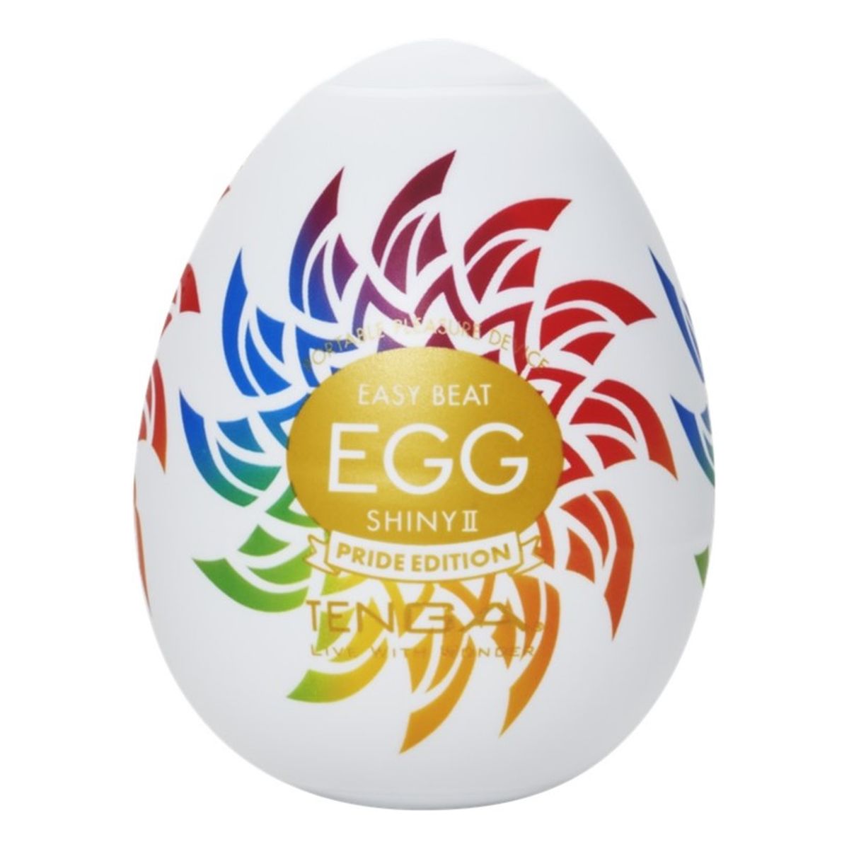 Tenga Egg shiny ii jednorazowy masturbator w kształcie jajka pride edition