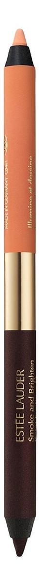 Smoke And Brighten Kajal Eyeliner Duo kremowa kredka do oczu 2w1
