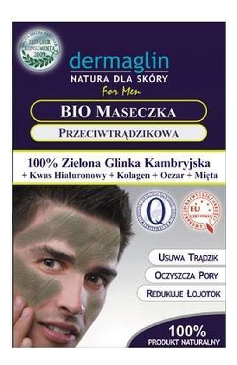 Maseczka Przeciwtrądzikowa Dla Mężczyzn