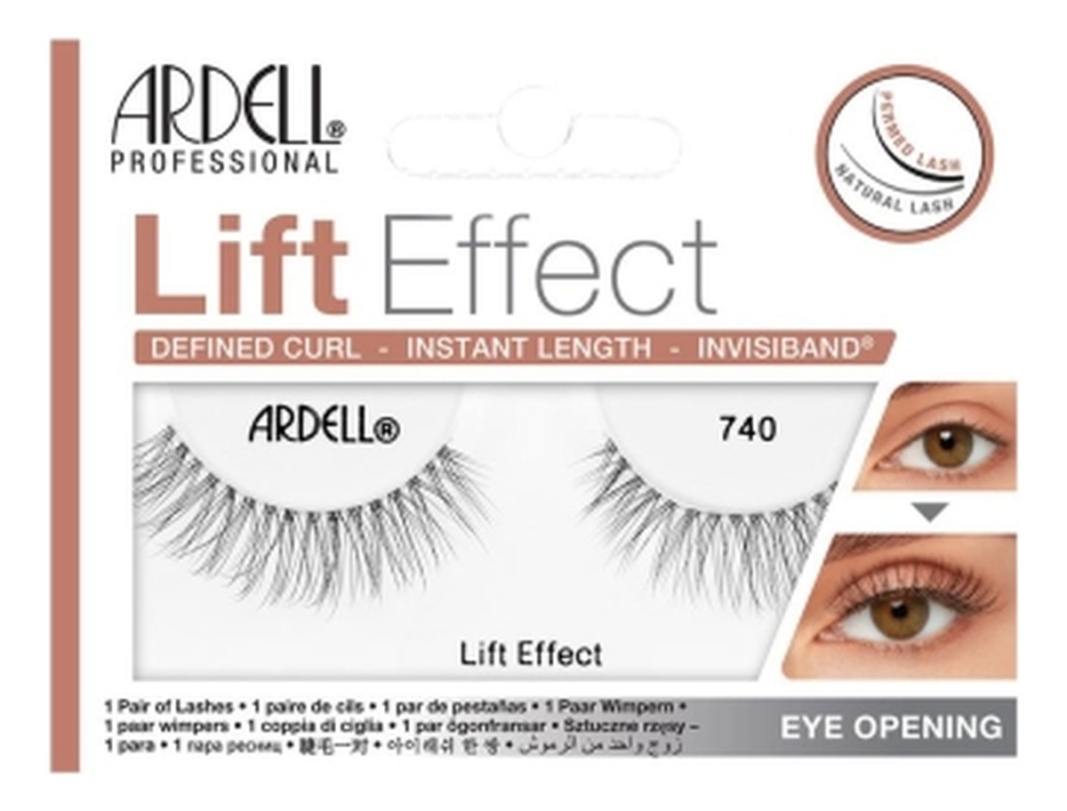 Rzęsy Na Pasku Lift Effect 740
