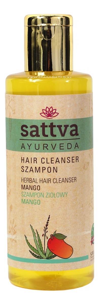 Hair Cleanser nawilżający szampon ziołowy Mango