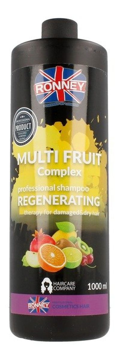 Complex owocowy regenerujący szampon do włosów zniszczonych
