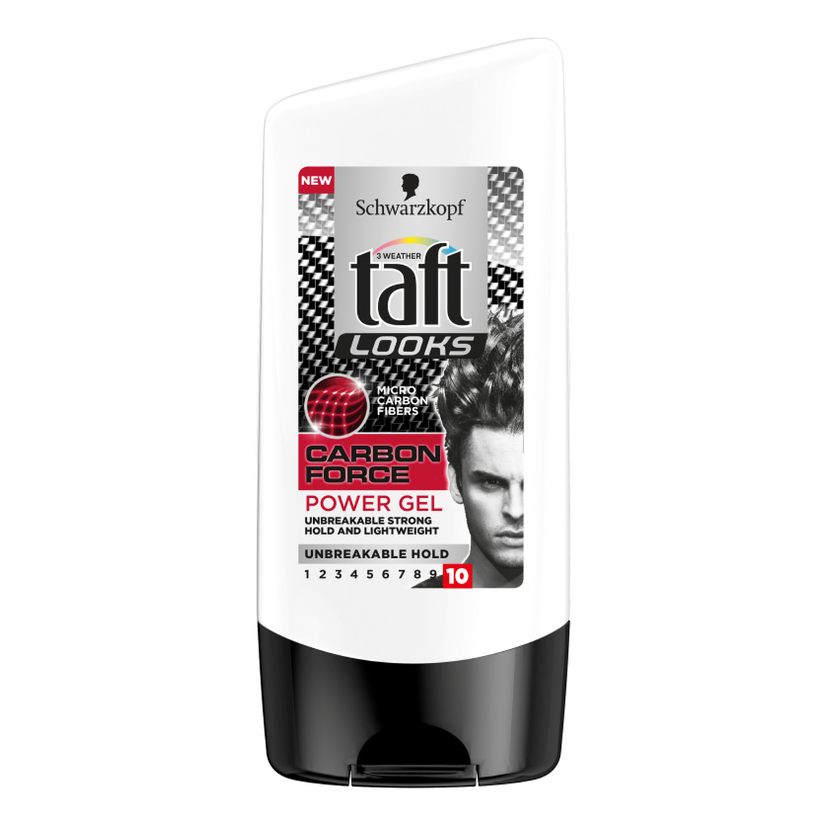 Taft Looks Carbon Force Żel do włosów bardzo mocno utrwalający 150ml