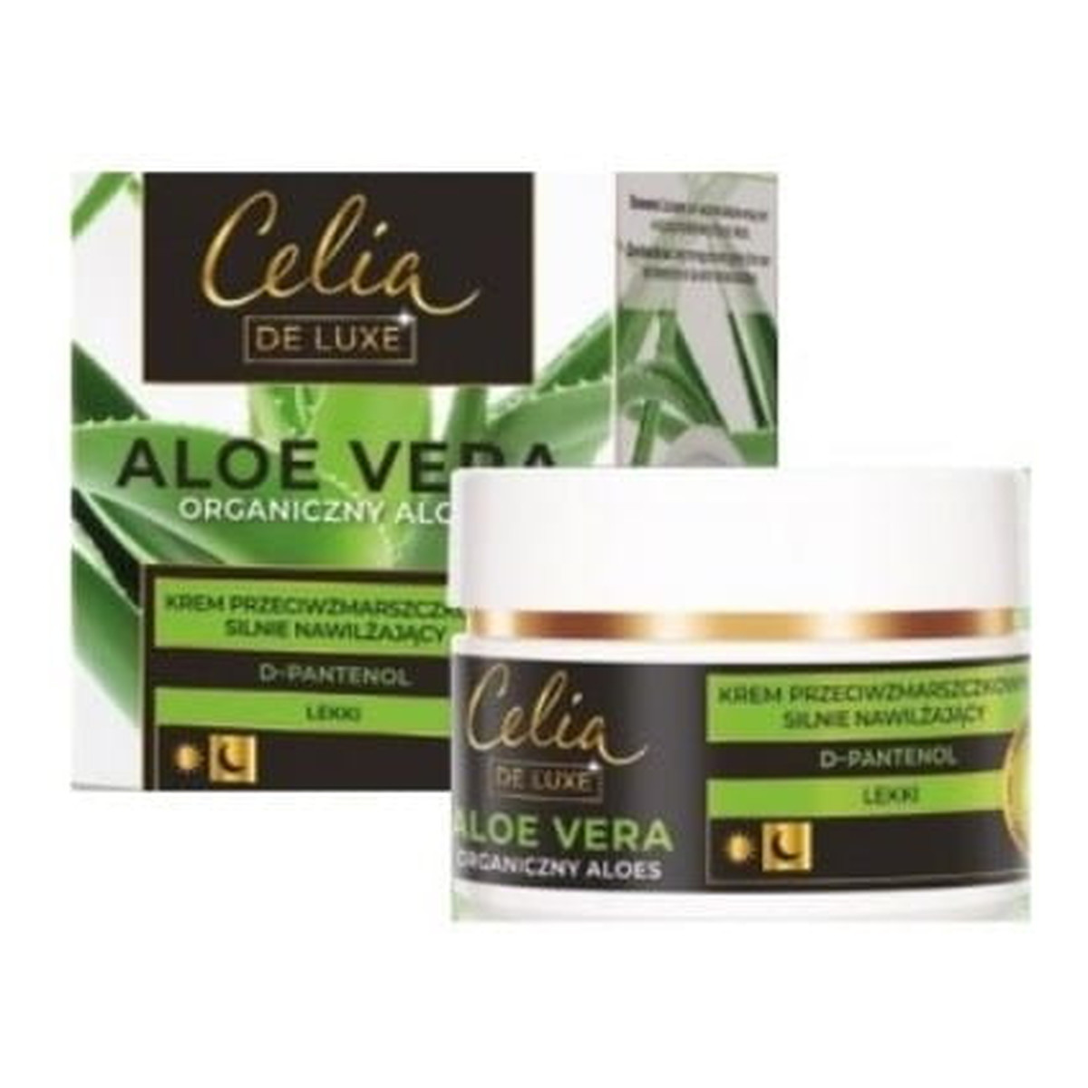 Celia De Luxe Aloe Vera Lekki krem silnie nawilżający 50ml