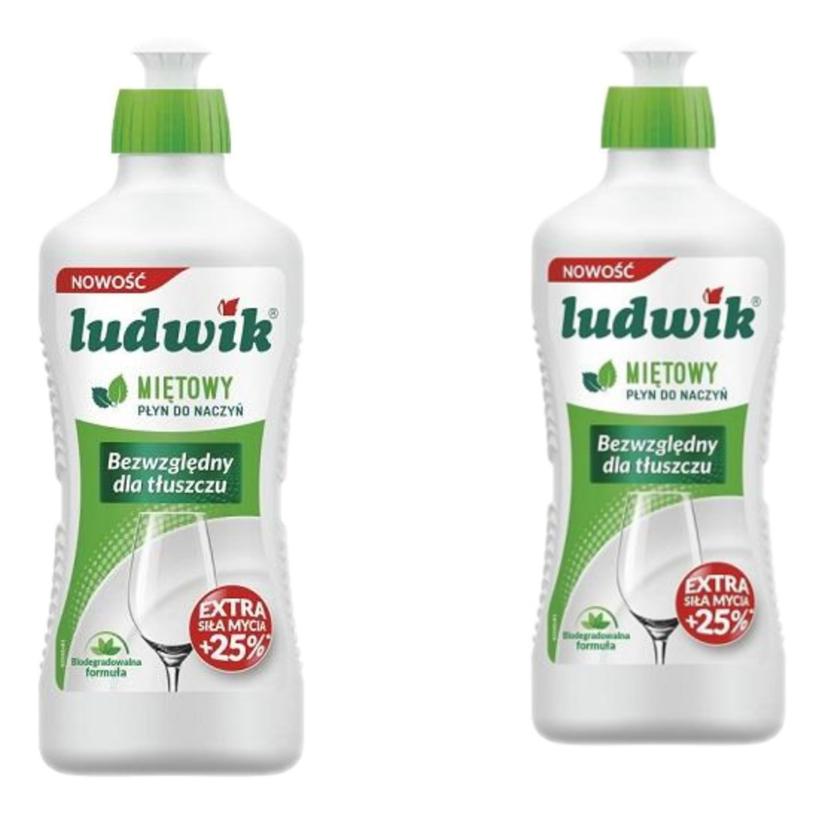 Płyn do mycia naczyń Miętowy 2x900g