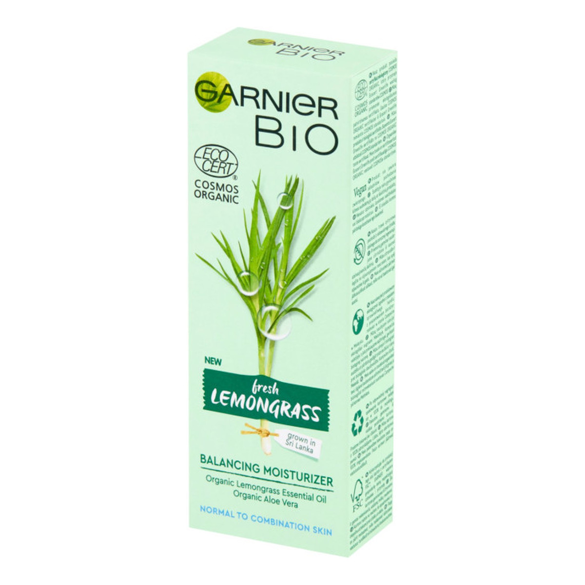 Garnier Bio Fresh Lemongrass Balanscing Moisturizer krem nawilżający do twarzy 50ml