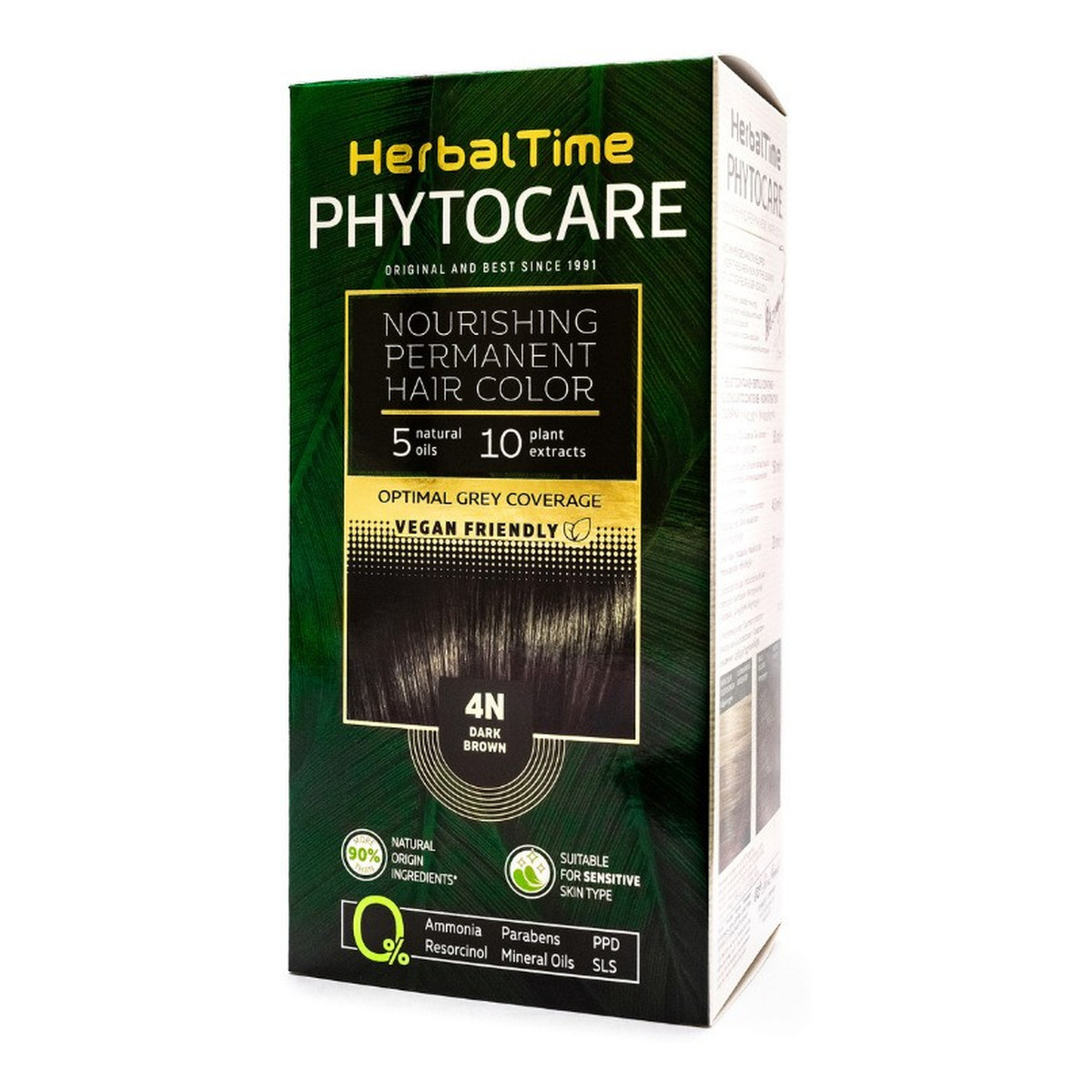 Herbal Time Phytocare Farba do włosów naturalna